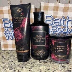 Nocturnal Rose Bath & Body Set